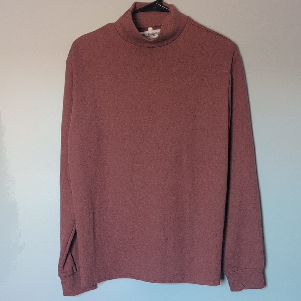 Brown Cowl Neck Sweater with Relaxed Fit